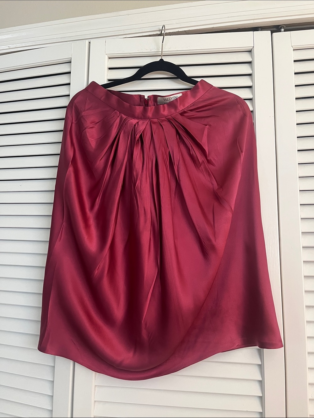 Valentino  Roma  Silk Skirt.